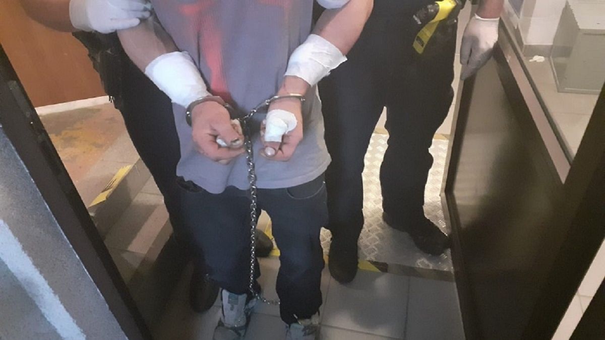 36-latek próbował podpalić żonę