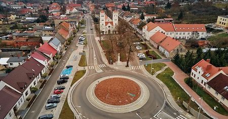 Szamocin: Finał przebudowy skrzyżowania dróg wojewódzkich DW 190 i DW 191