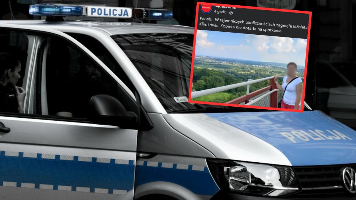 Tragiczny finał poszukiwań - policja odnalazła ciało Elżbiety 