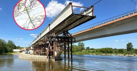 Montują 300-tonowego kolosa. Powstaje nowy most na Wiśle