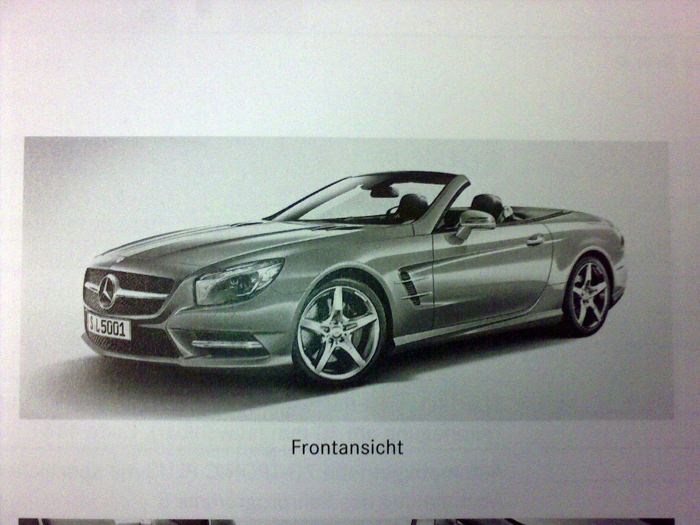 Mercedes-Benz SL 2013 (R231) - broszura