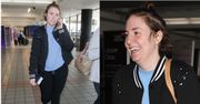 Zaniedbana i tłustowłosa Lena Dunham przemierza ulice