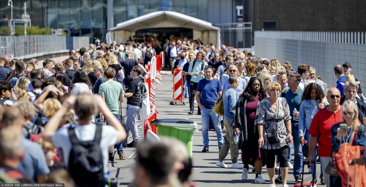 Chaos w Europie na początku wakacji