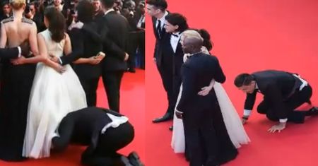 SKANDAL na czerwonym dywanie w Cannes!