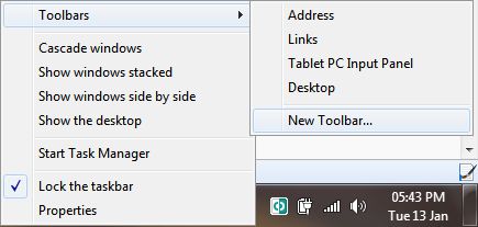 Jak przywrócić klasyczną ikonę Pokaż Pulpit w Windows 7? 2