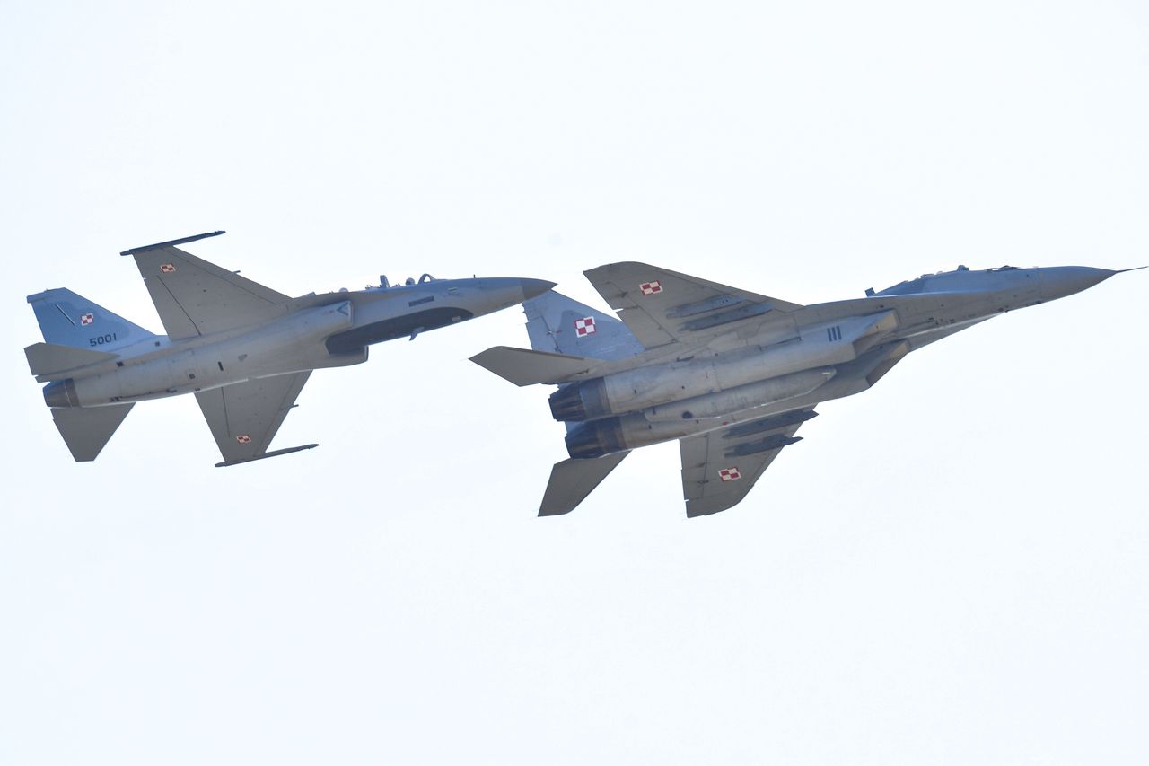 Radom Air Show. Debiut nowego FA-50 Fighting Eagle w powietrzu