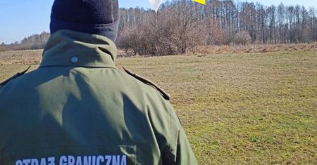 Strażnicy zauważyli tajemniczy balon przy granicy z Białorusią