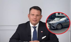 Sławomir Mentzen sprzedaje Mercedesa z kampanii wyborczej. "Będę płakał"