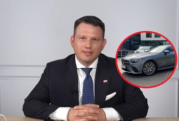 Sławomir Mentzen sprzedaje Mercedesa z kampanii wyborczej. "Będę płakał"