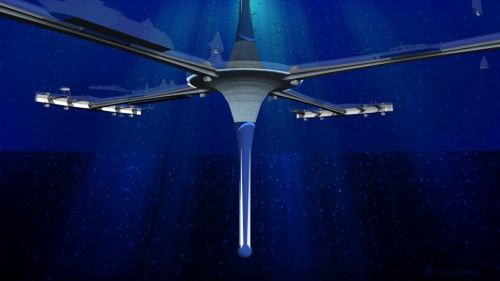 Drapacz morskiego dna - podwodne miasto Gyre 1