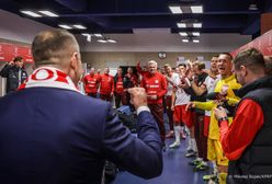 Nawrocki w szatni piłkarzy. "Piękny mecz"