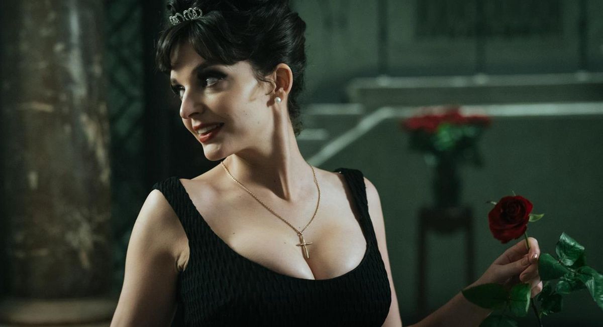 Maria Dębska jako Kalina Jędrusik w filmie "Bo we mnie jest seks"