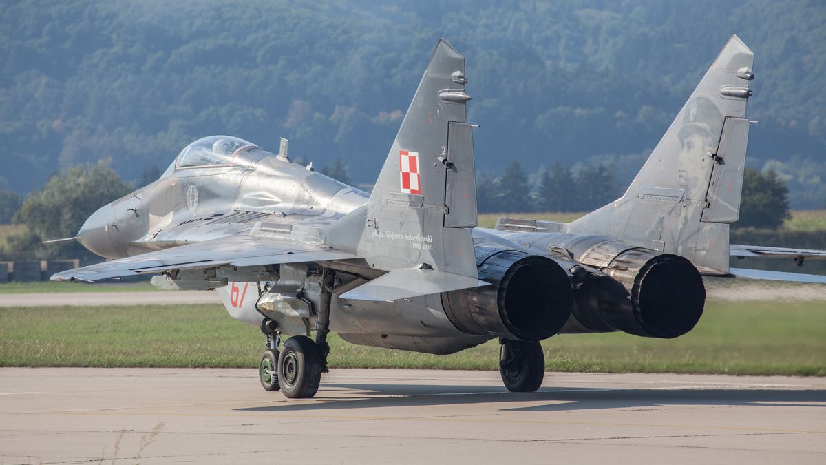 Polski MiG-29.
