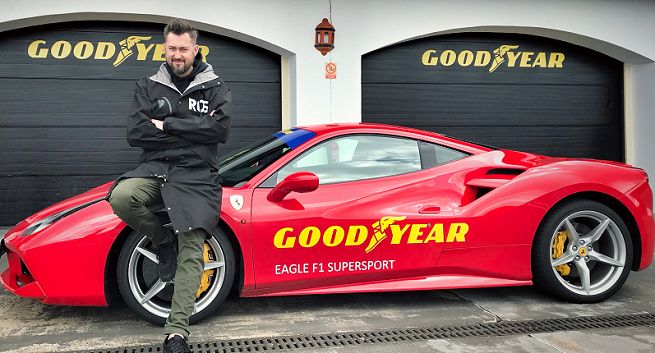 Marcin Prokop w kampanii opon SuperSport od Goodyeara (wideo)