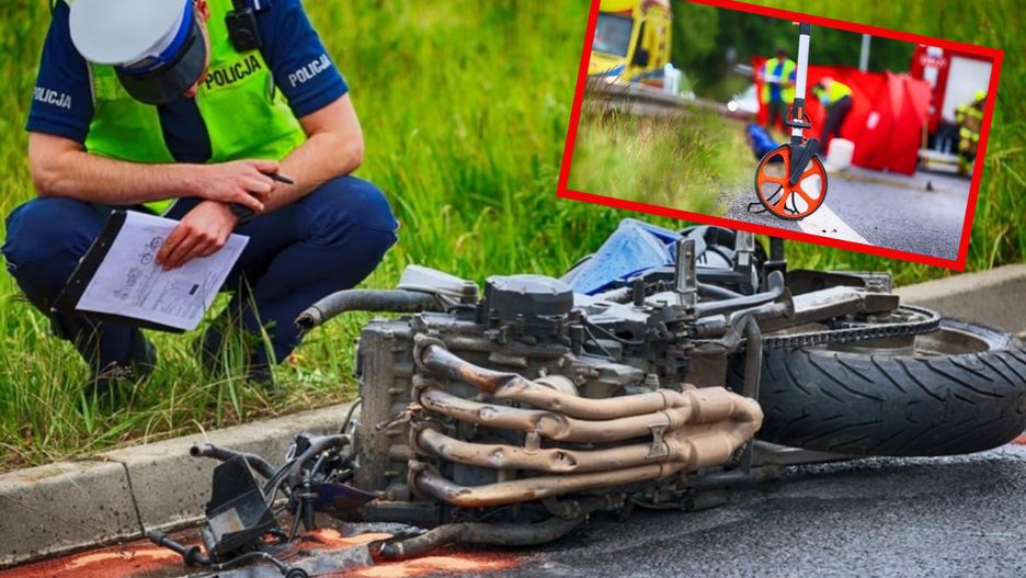 Śmiertelny wypadek motocyklisty pod Wrocławiem