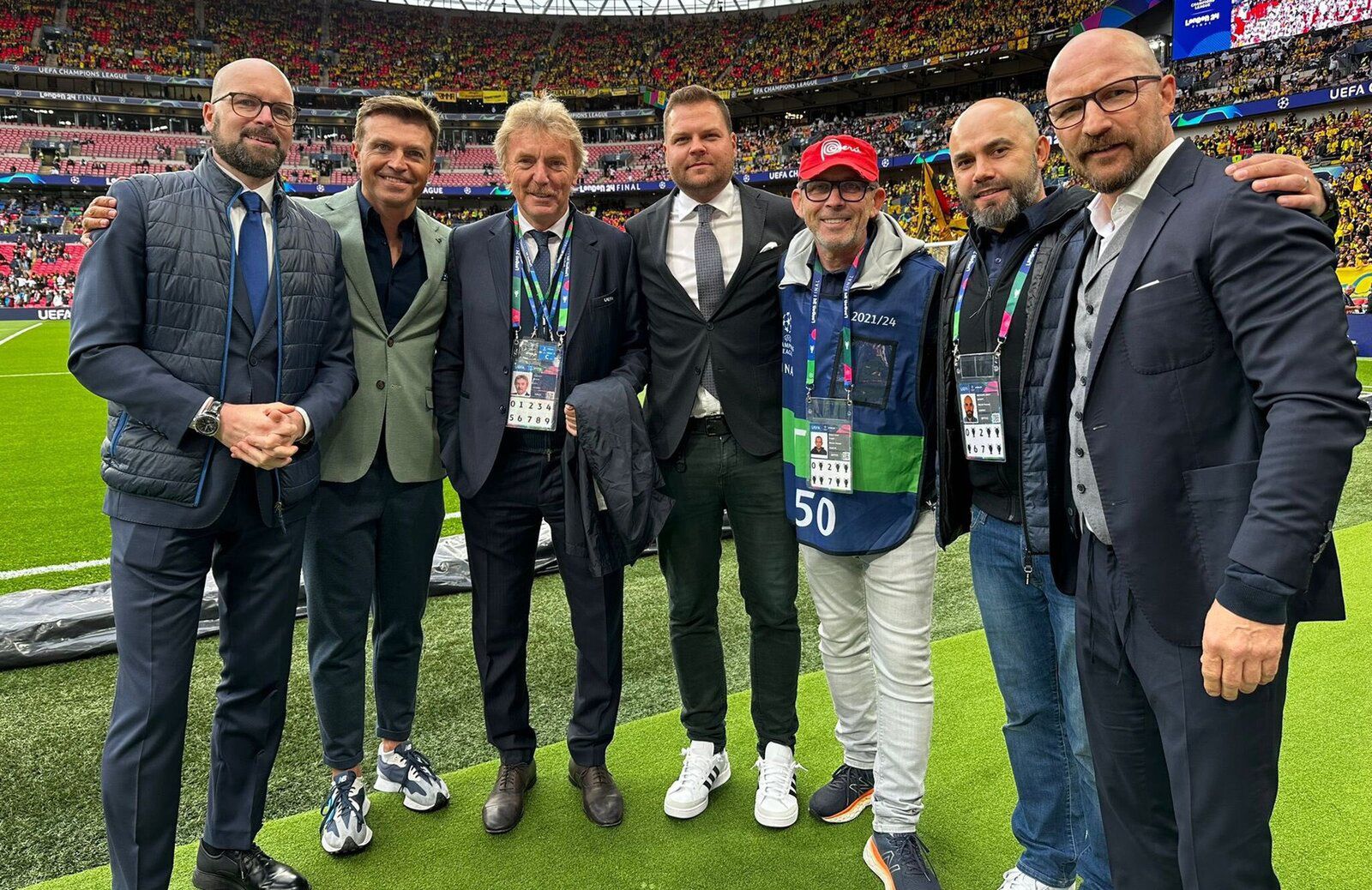 "Ostatni taniec". Boniek zamieścił zdjęcie z Wembley