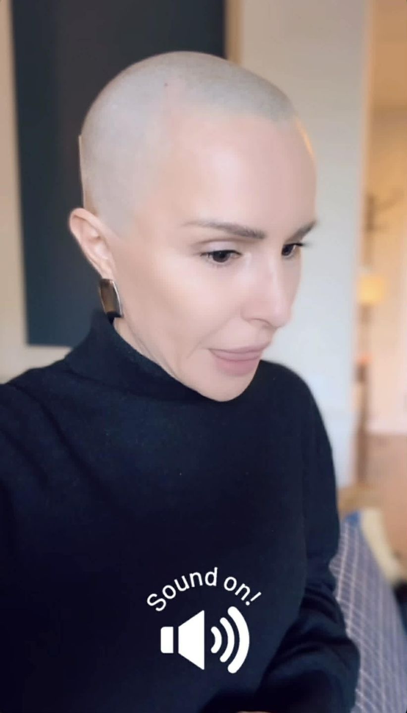 Blanka Lipińska dalej biadoli po zgoleniu głowy