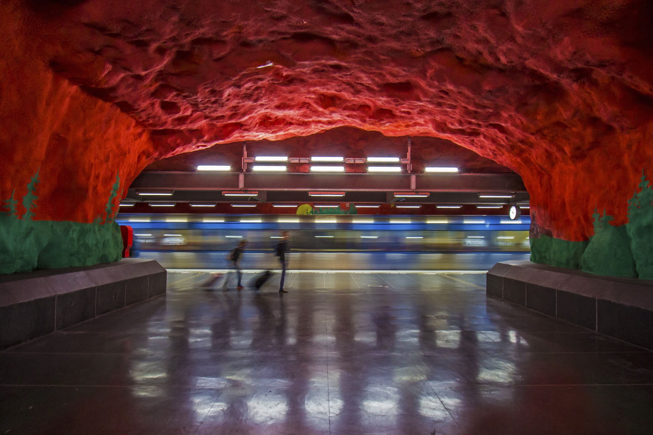 Stacja Solna Centrum w Sztokholmie