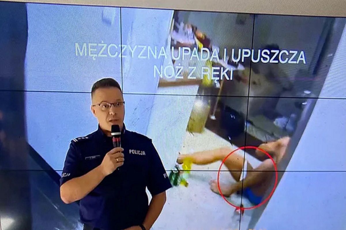 Śmierć Łukasza Ł. Policja nie pokazała całego nagrania z interwencji