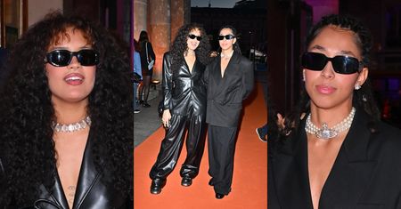 Sara James i córka Omeny Mensah w niemal bliźniaczych stylizacjach na premierze "Lalki". Wyglądają "cool"? (ZDJĘCIA)