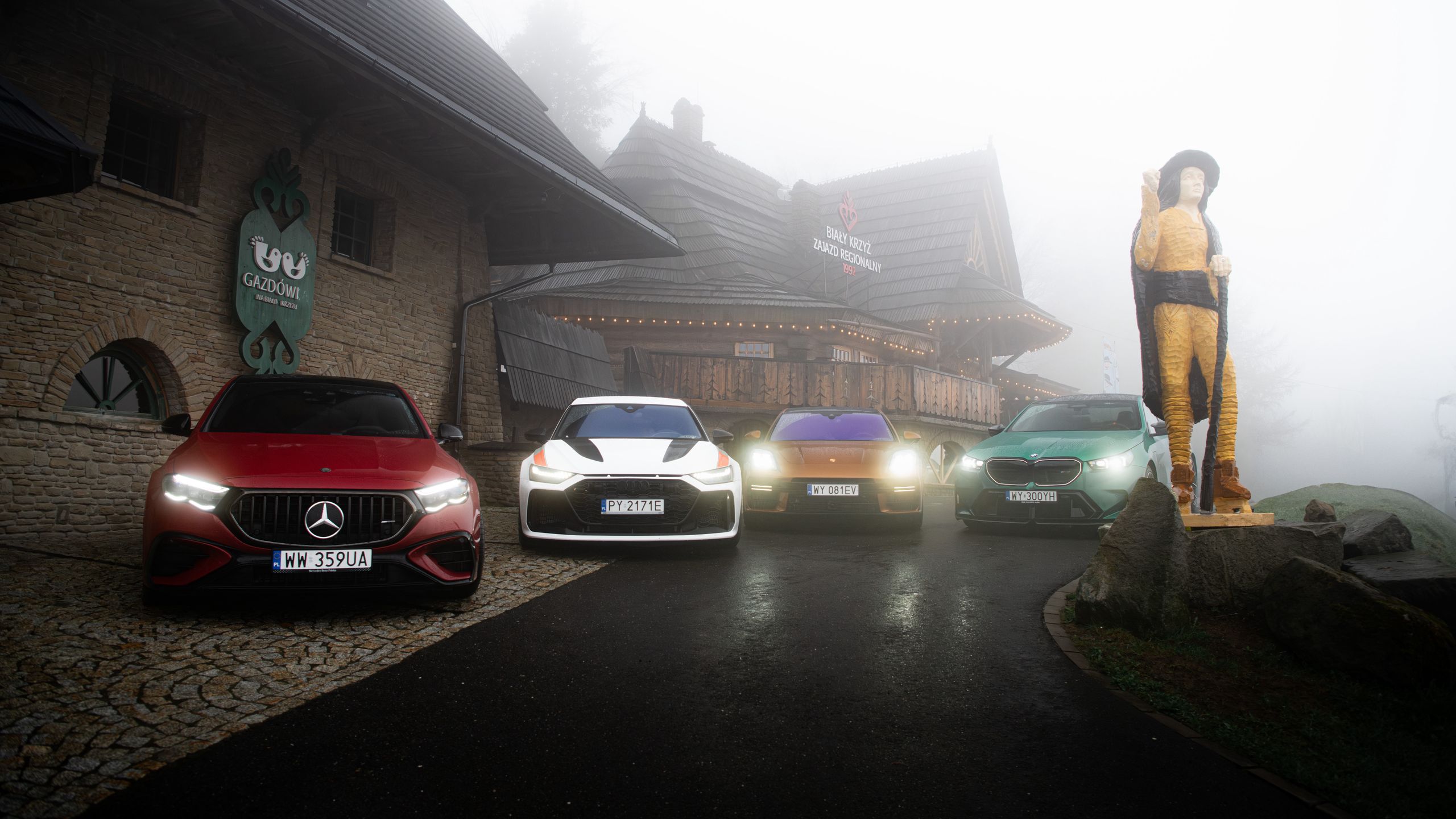 Audi RS 6 Avant GT, BMW M5, Mercedes-AMG E 53, Porsche Panamera