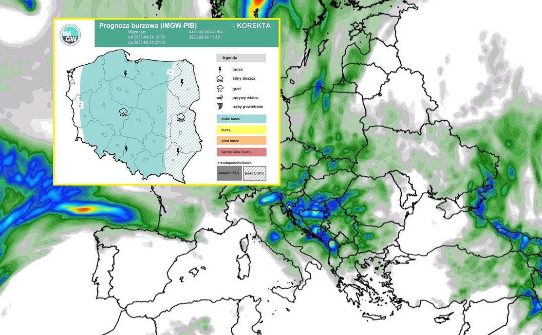 Zrobi się groźnie. IMGW wydał alerty
