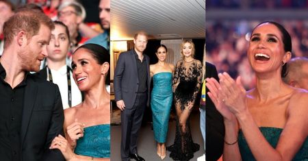 Meghan Markle OLŚNIEWA w niebieskiej sukni na ceremonii zamknięcia Invictus Games (ZDJĘCIA)