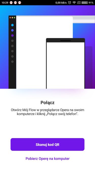 Ekran połączenia na smartfonie