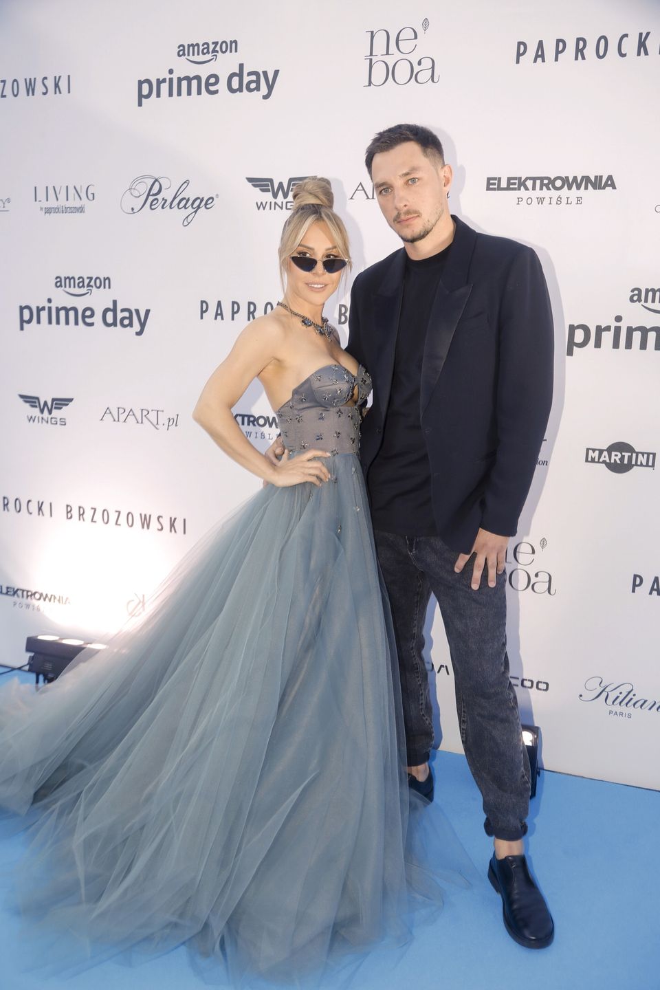 Blanka Lipińska pojawiła się na ściance z partnerem