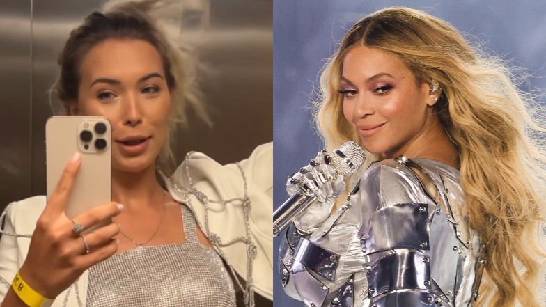 Sandra Kubicka "UCIEKŁA" z koncertu Beyonce
