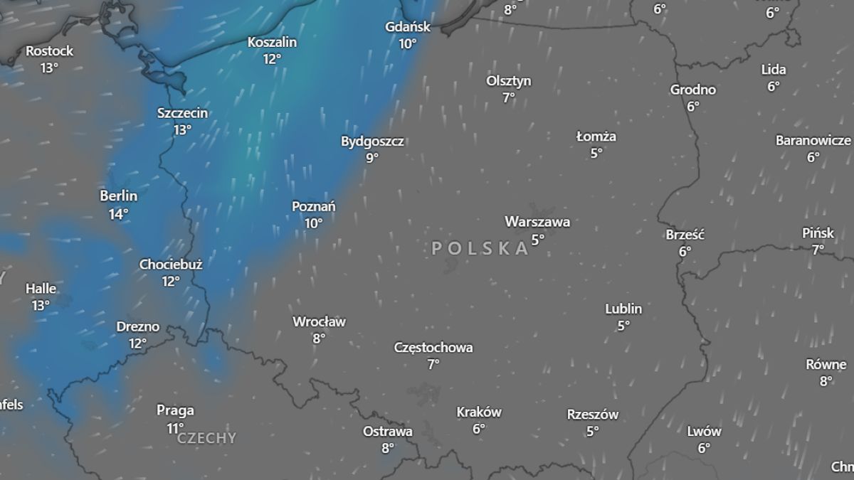 Prognoza pogody na 8 i 9 października