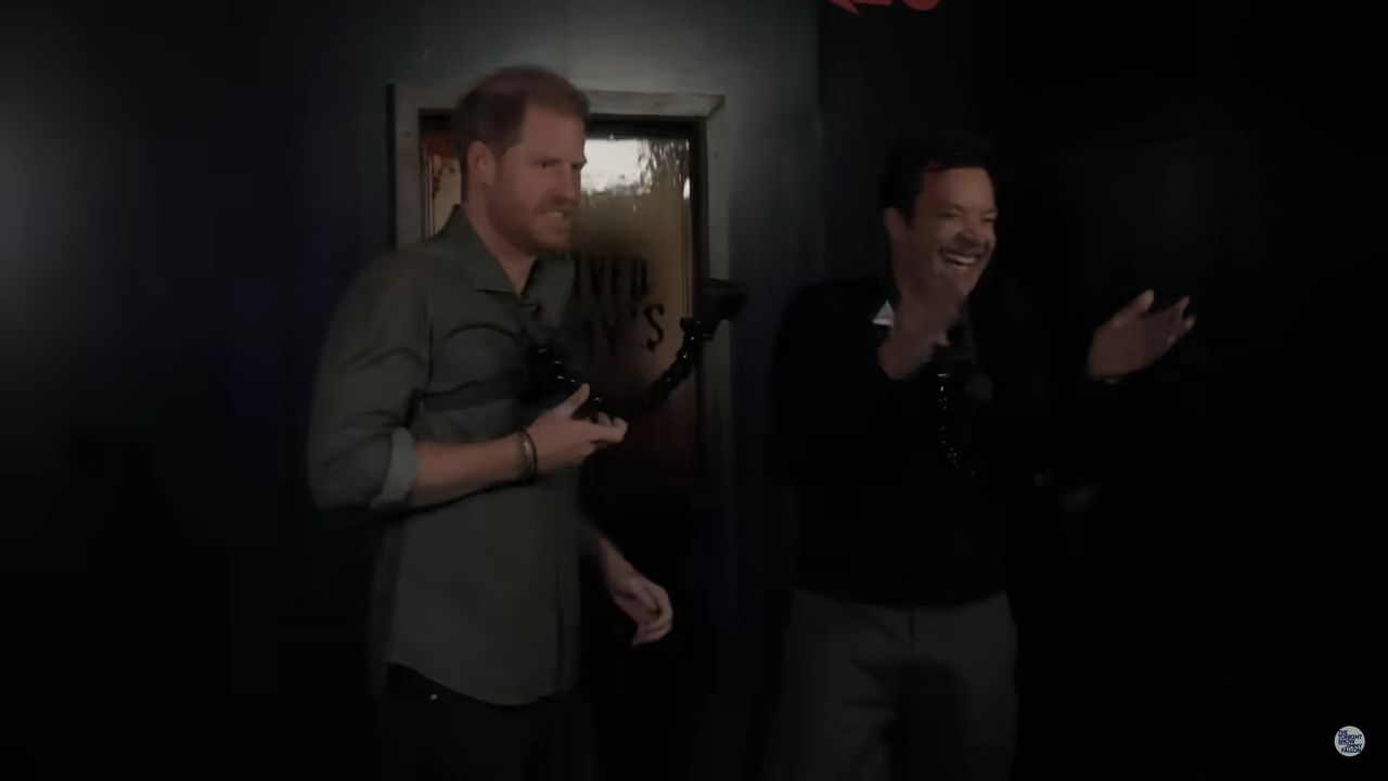 Prince Harry on Jimmy Fallon's show