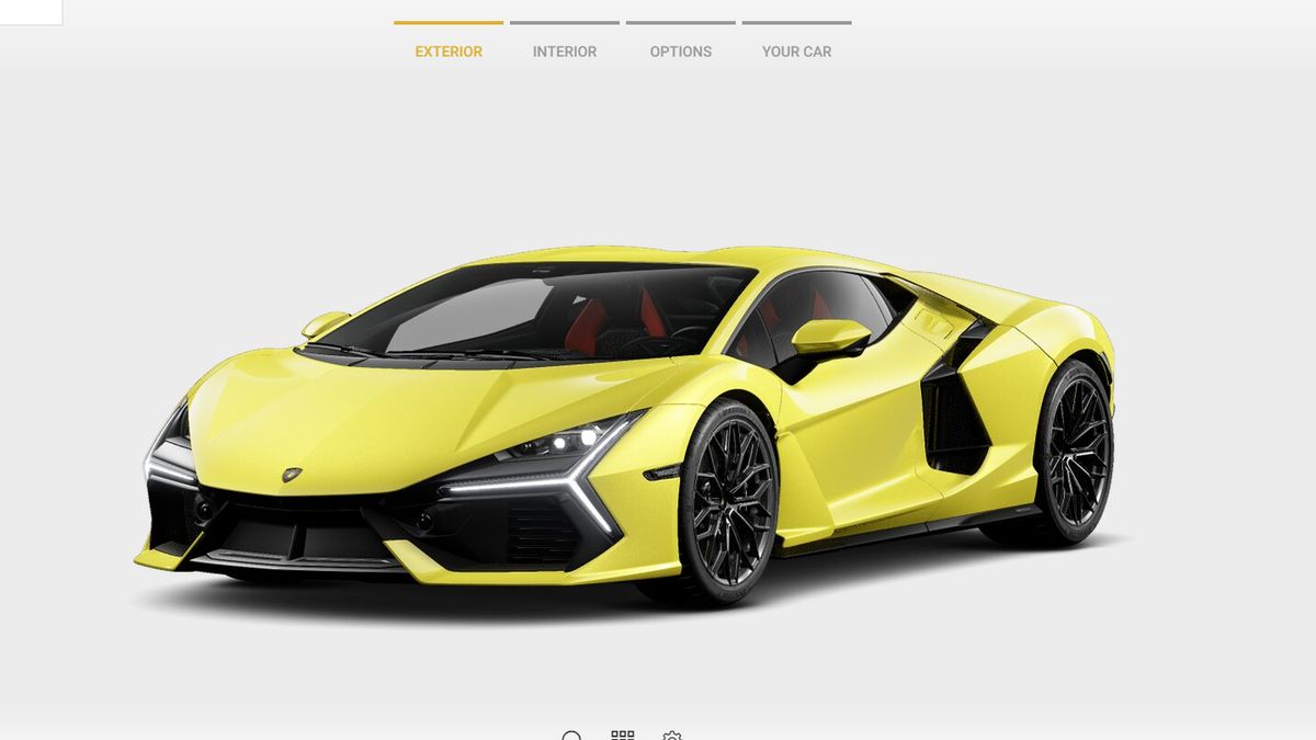 Zrzut ekranu z konfiguratora