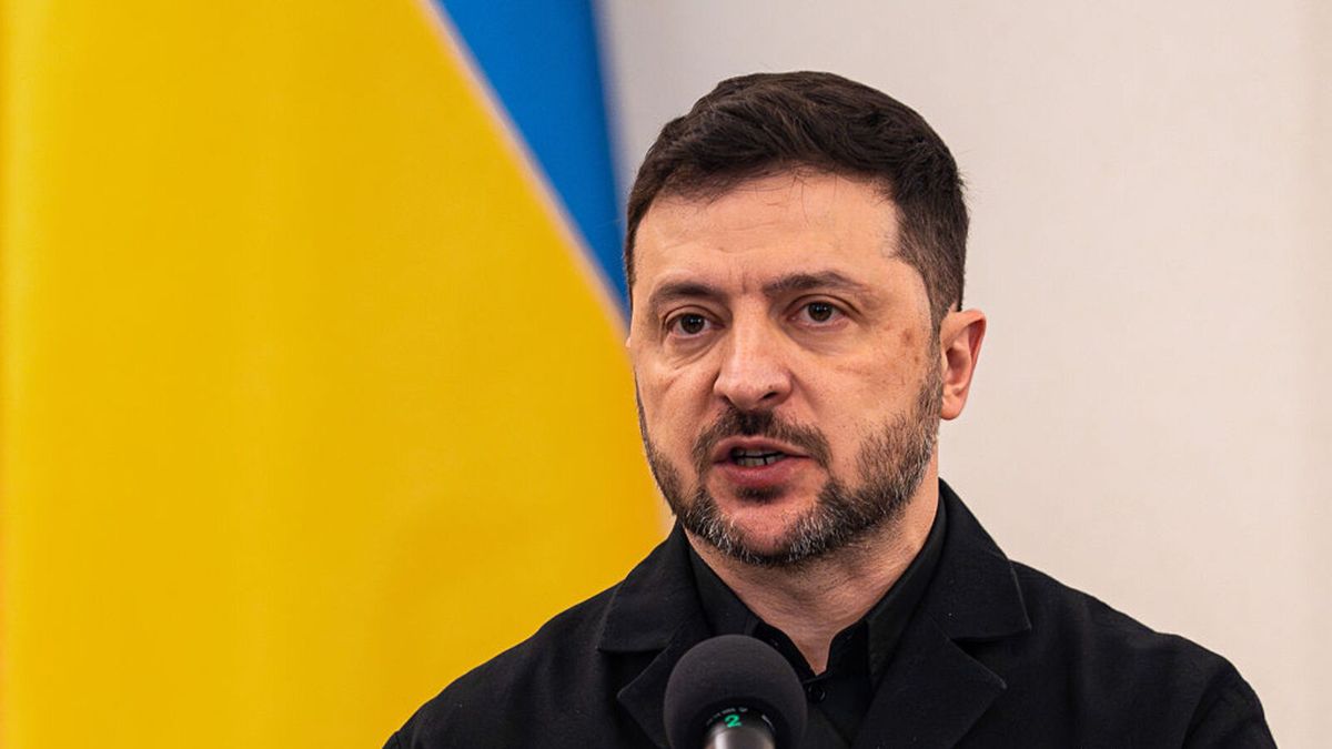 Zełenski po rozmowach ws. pokoju.