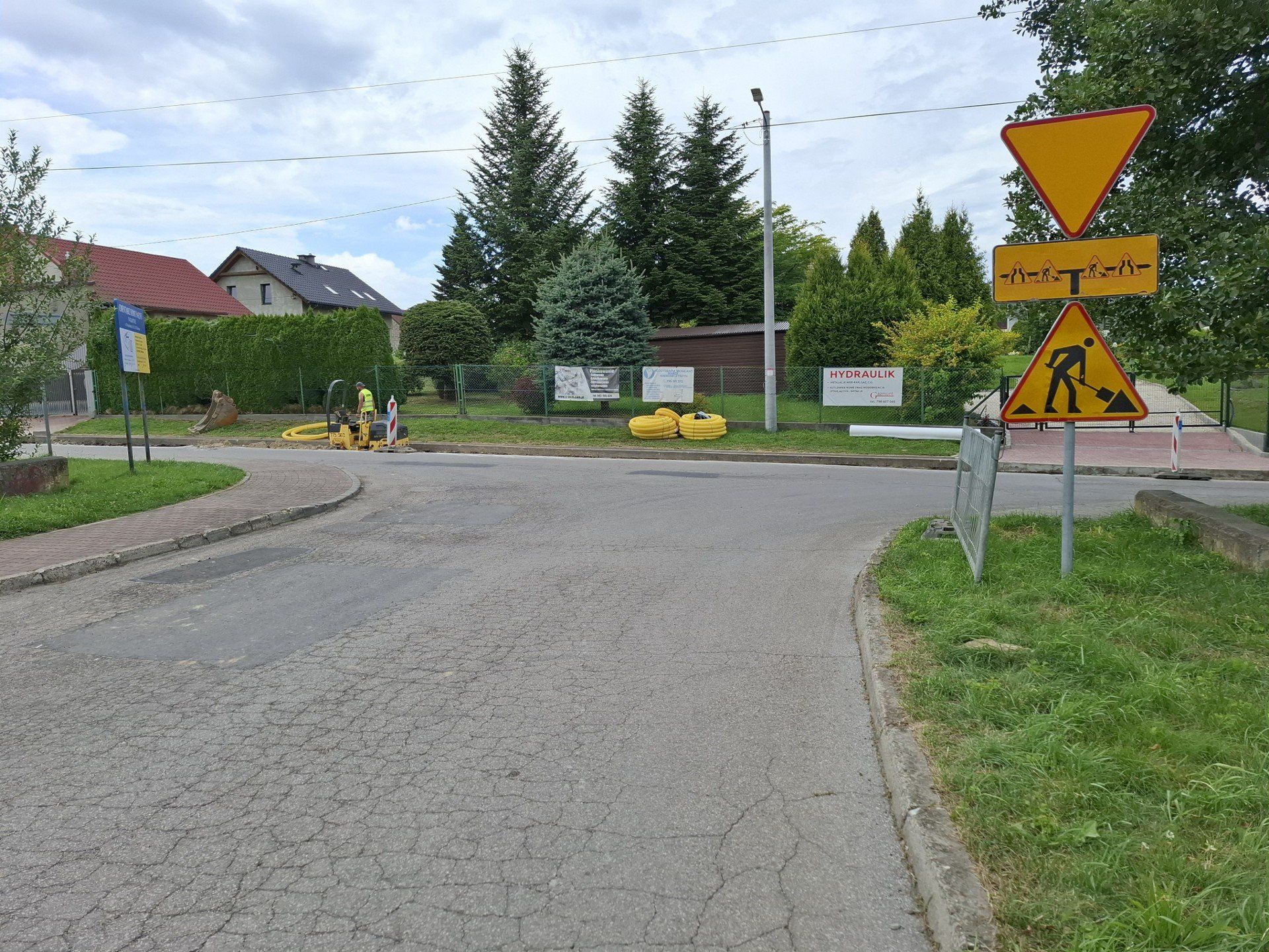Modernizacja skrzyżowań, dróg i chodników w Skawinie