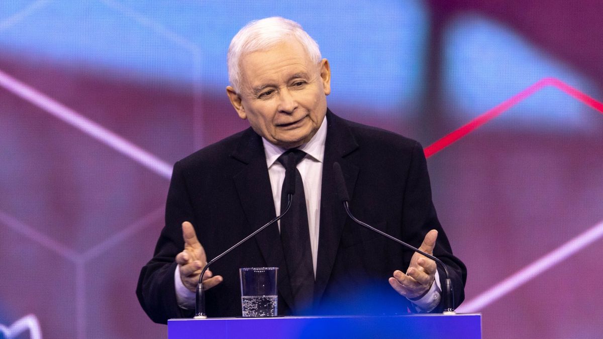 Konwencja programowa PiS14.05.2023 Warszawa Konwencja programowa PiS fot. Andrzej Iwanczuk/REPORTERN/z: Jaroslaw KaczynskiAndrzej Iwanczuk/REPORTER