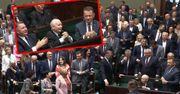 Burza w Sejmie. Zabrzmiało "sto lat" dla Kaczyńskiego
