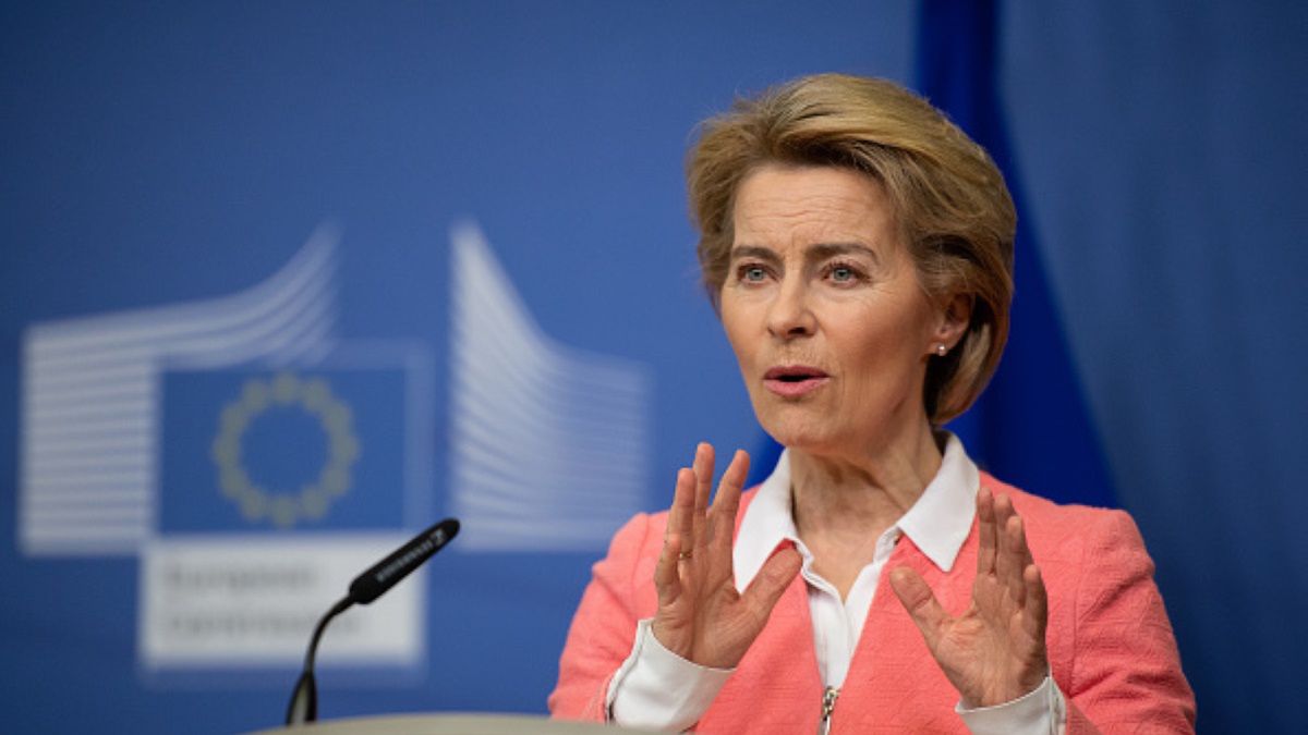 Ursula von der Leyen, szefowa Komisji Europejskiej 