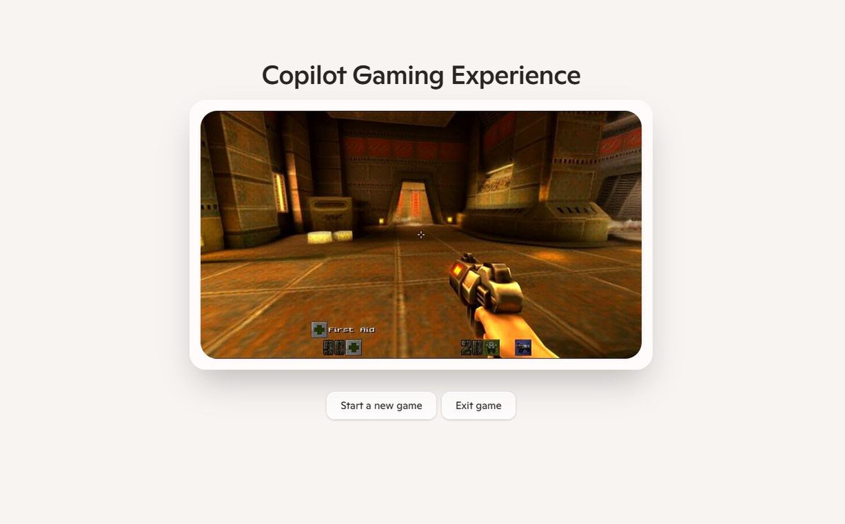 Microsoft wypuścił stworzone przez AI demo Quake’a 2