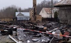 Rodzinny dramat w Szorcach. "W środku była moja babcia"