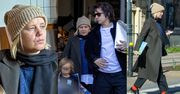 Rzadki widok: Naturalna Joanna Kulig spędza czas na mieście z mężem i SYNEM