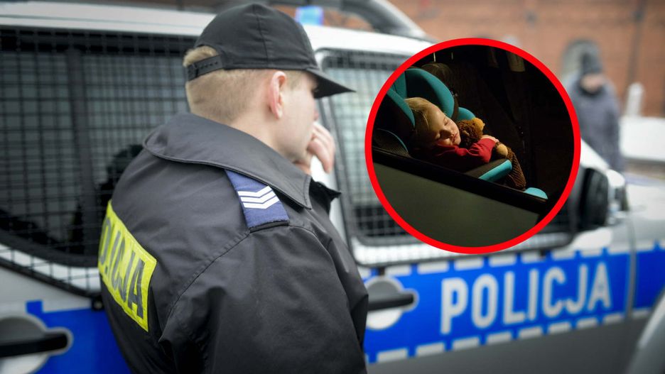 Włamał się do samochodu. Nie przeszkadzało mu, że w środku było małe dziecko