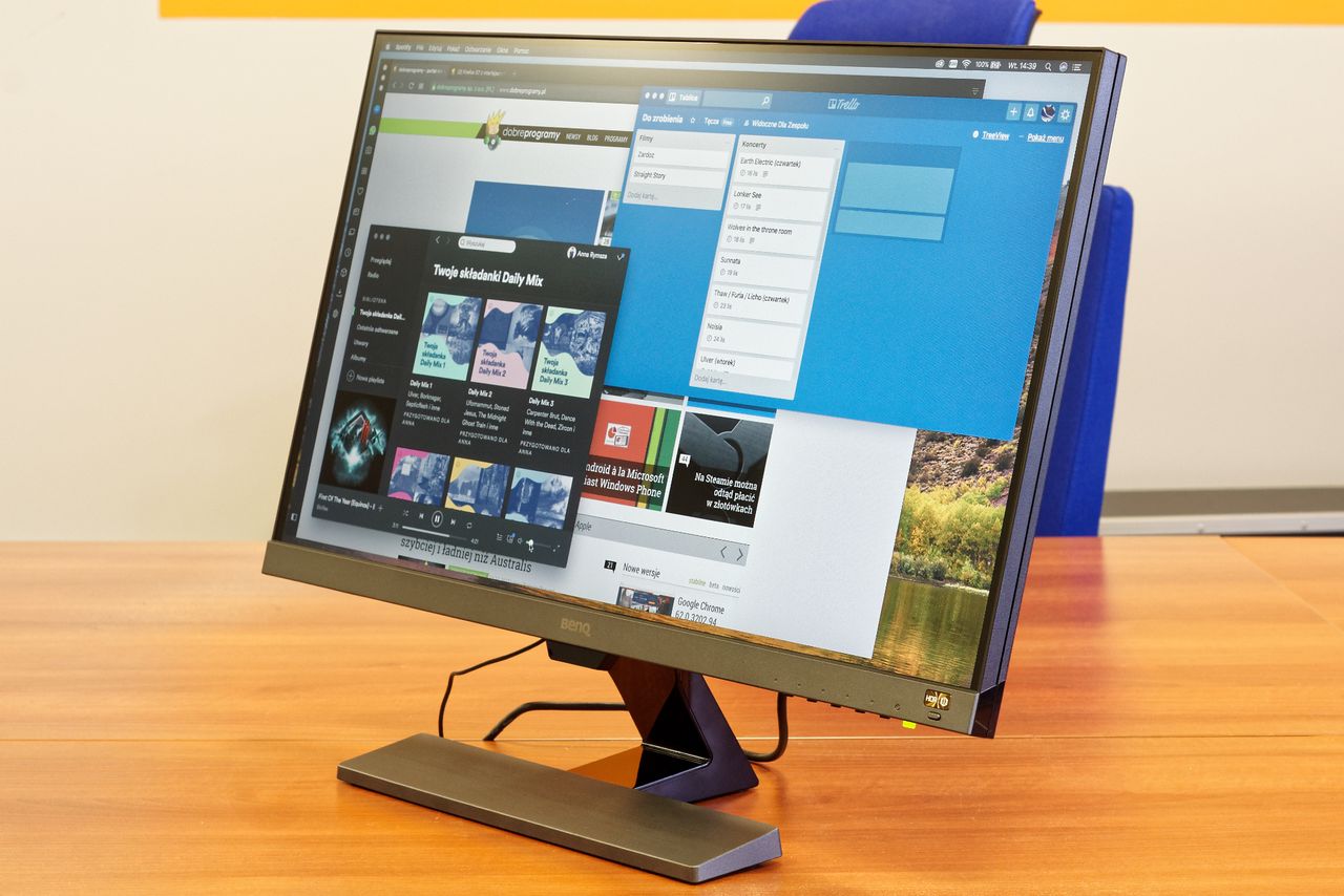 Test Benq EW277HDR: monitor do multimediów, na którym da się pracować