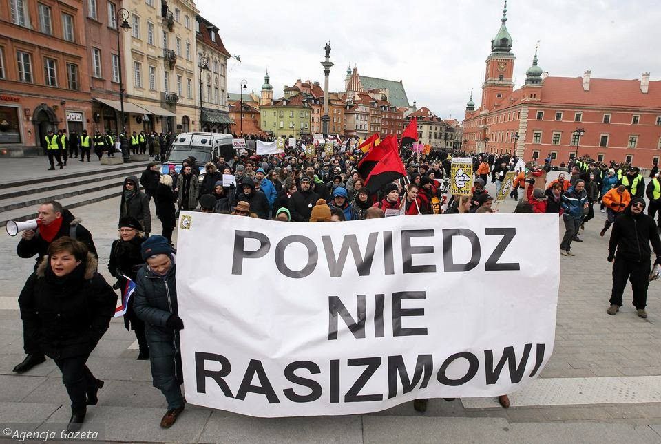 Zjednoczeni przeciw rasizmowi. W weekend odbędzie się wiec antyrasistowski