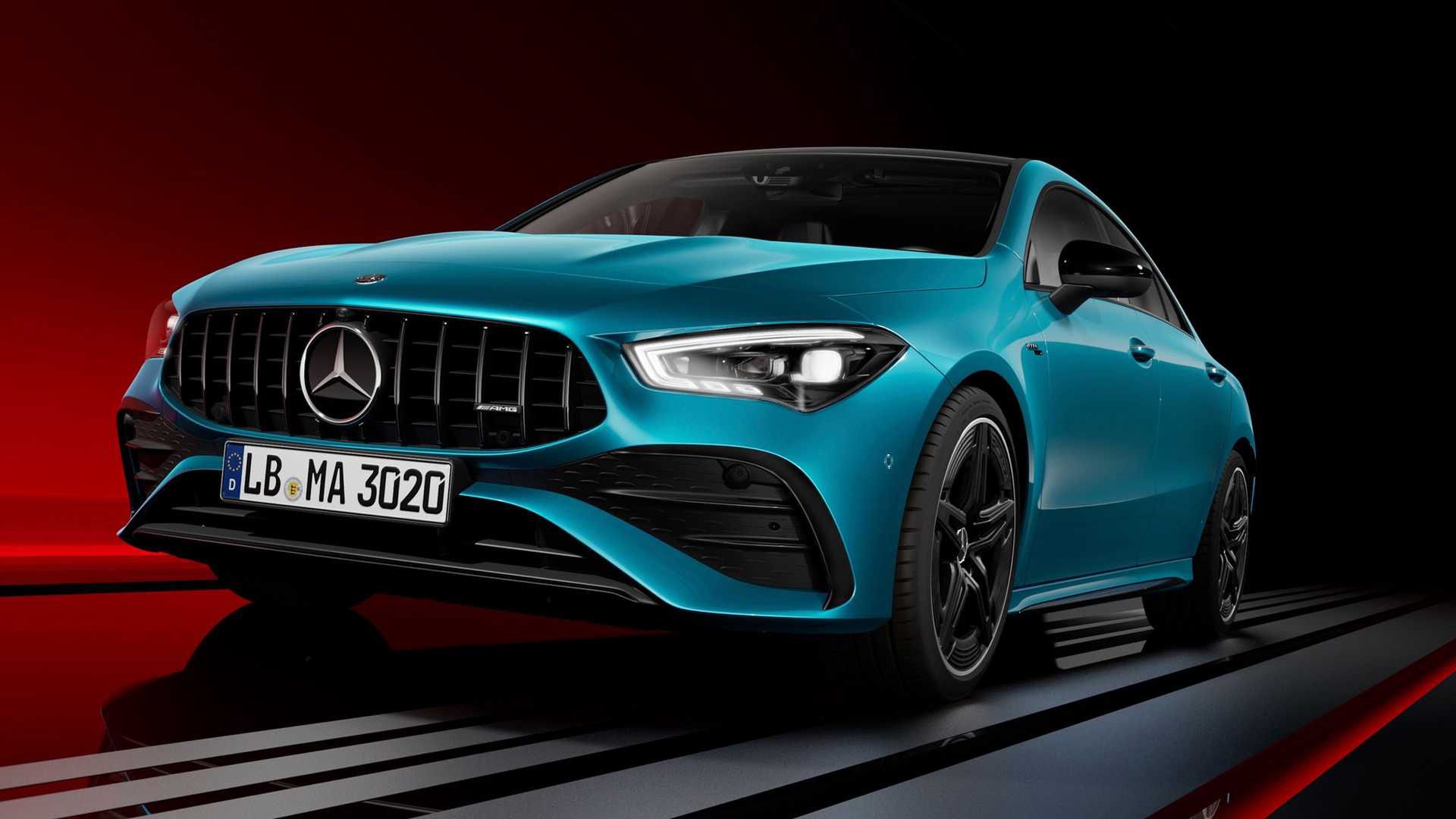 Odświeżony Mercedes-Benz CLA