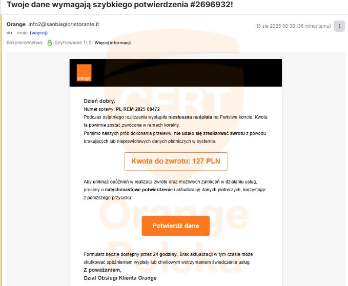 Fałszywy e-mail