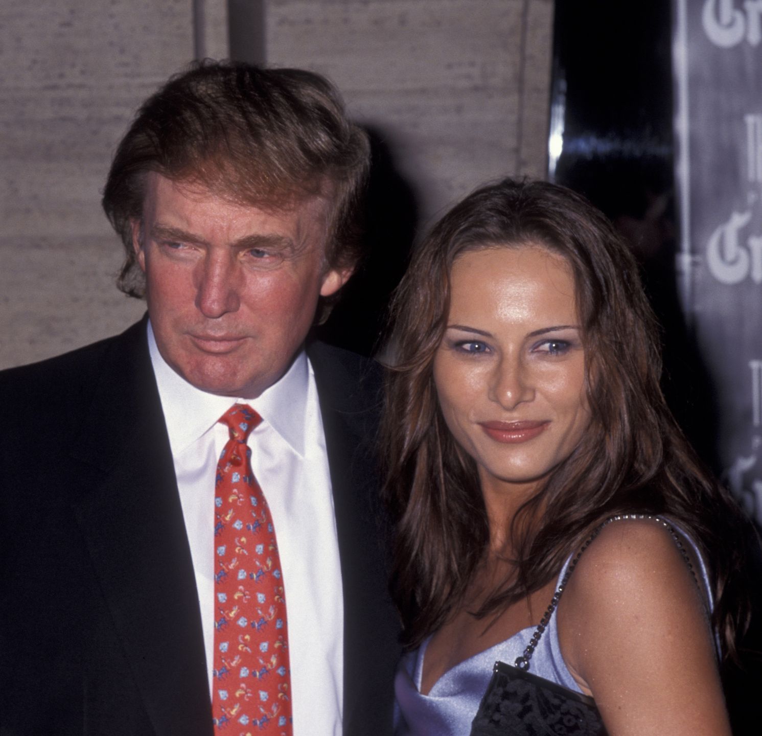  Donald Trump i Melania Trump 1998 r.