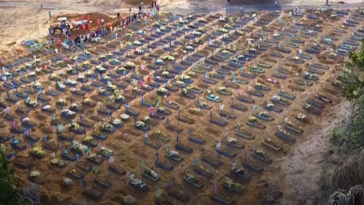 Koronawirus. Masowe groby w Brazylii