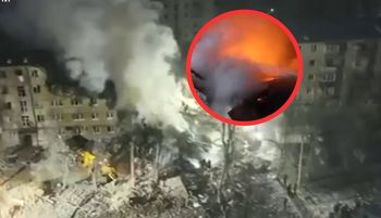 Rosjanie ostrzelali wieżowiec. Są ofiary śmiertelne