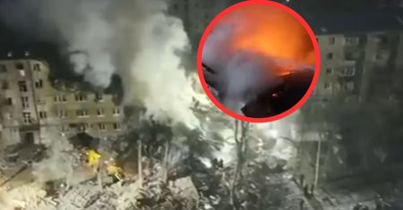 Rosjanie ostrzelali wieżowiec. Są ofiary śmiertelne